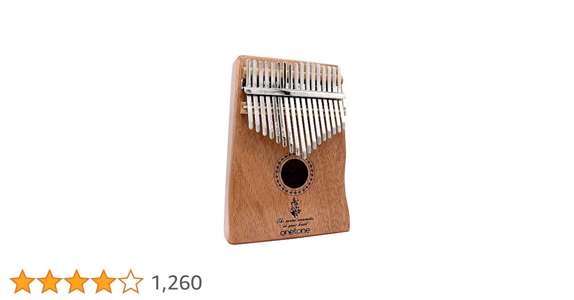 ワントーンカリンバ Amazon.co.jp: ONETONE ワントーン カリンバ (親指ピアノ) 17